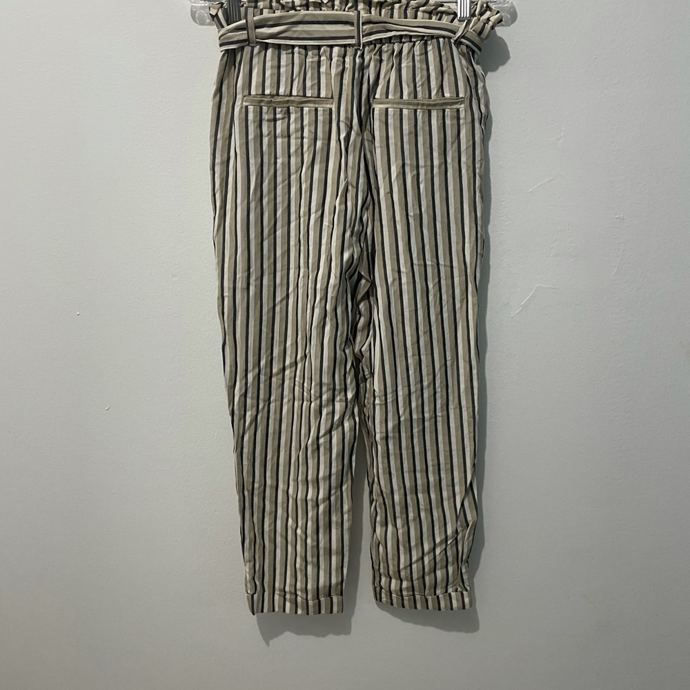 Zara tfr stripped paper bag pants - Picture 5 of 6
